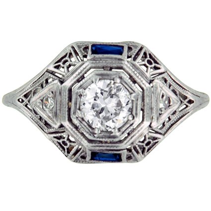 Art Deco Diamond Vintage Ring
