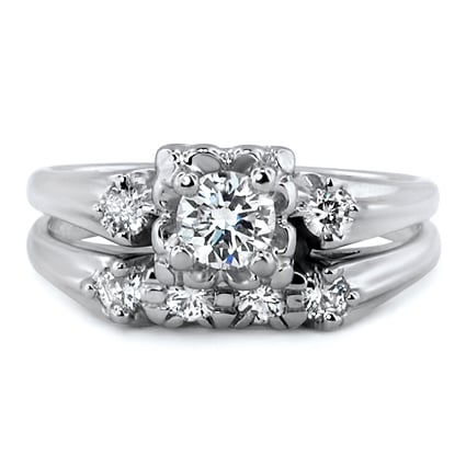 Retro Diamond Vintage Ring