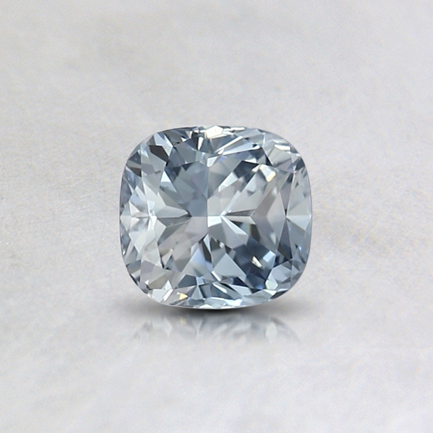 0.42 Ct. Fancy Light Blue Cushion Lab Grown Diamond
