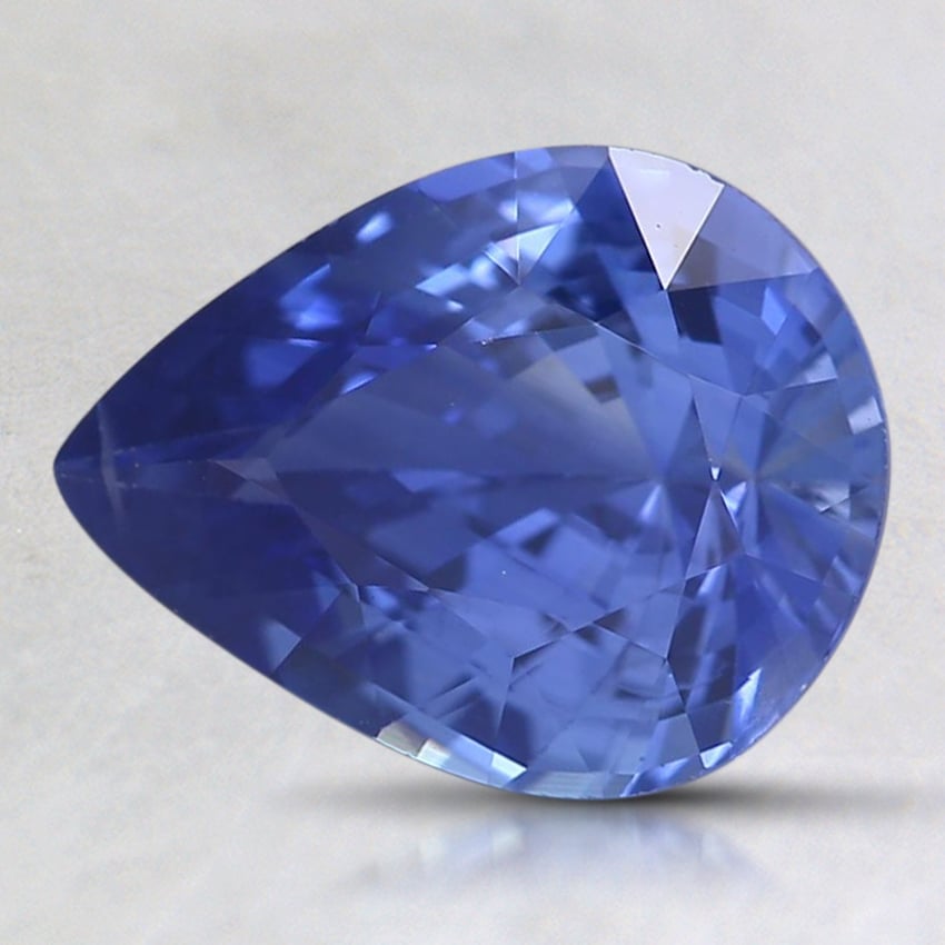 9x7mm Blue Pear Sapphire