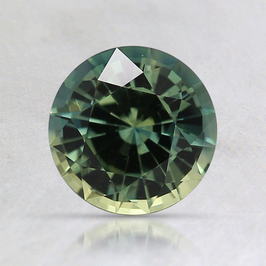 6.4mm Premium Teal Round Montana Sapphire