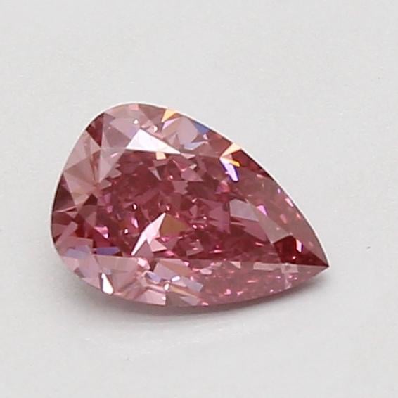 0.70 Ct. Fancy Vivid Pink Pear Lab Grown Diamond