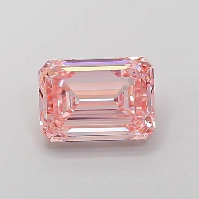 3.02 Ct. Fancy Intense Pink Emerald Lab Grown Diamond