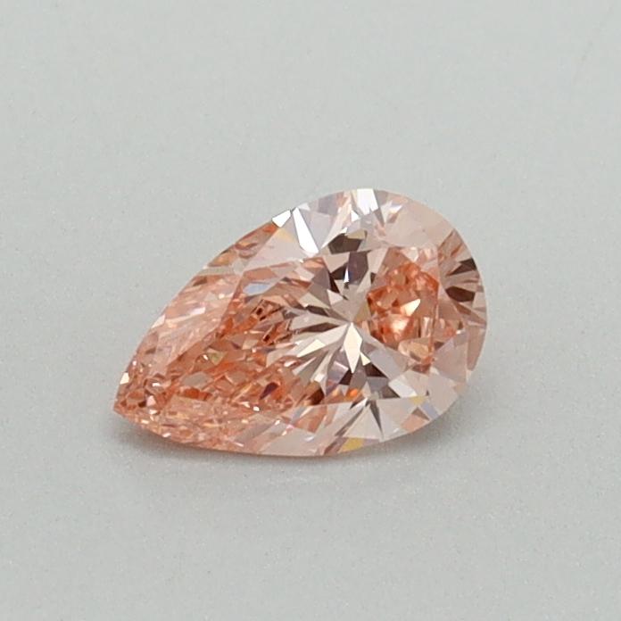 0.30 Ct. Fancy Vivid Pink Pear Lab Grown Diamond