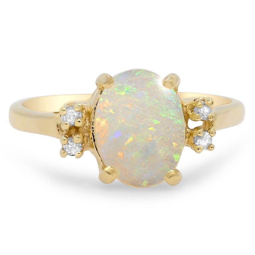 Retro Opal Vintage Ring | Natalya | Brilliant Earth