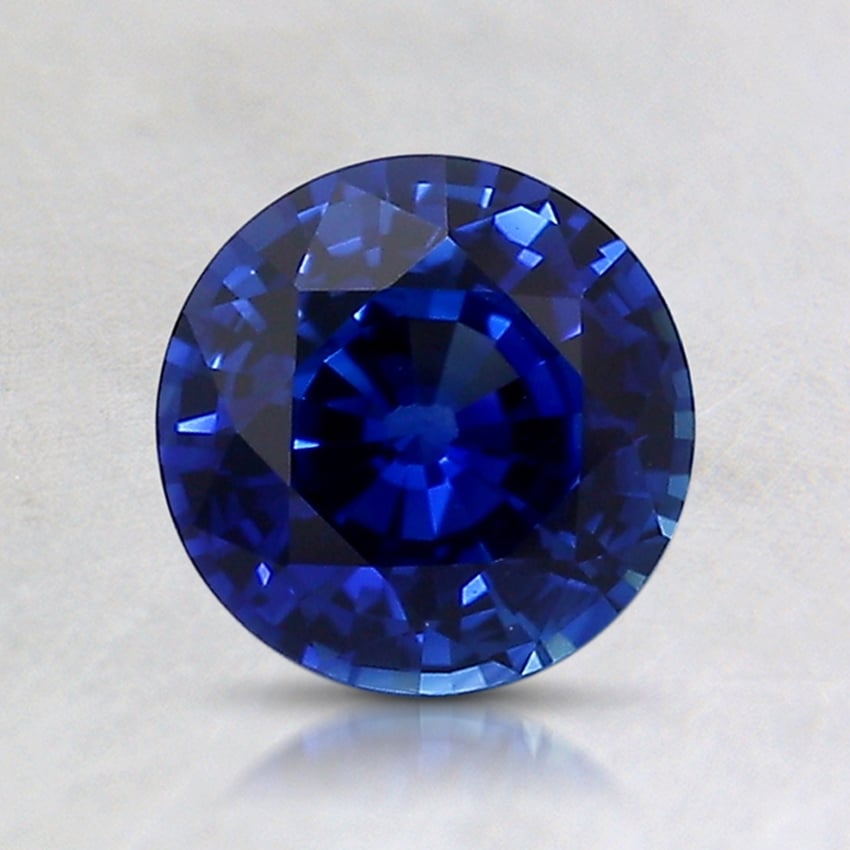 6.5x6.4mm Premium Blue Round Sapphire
