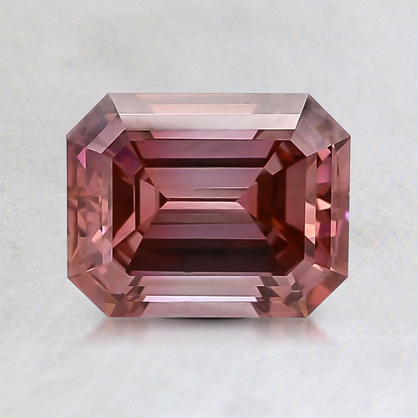 1.30 Ct. Fancy Intense Pink Emerald Lab Grown Diamond