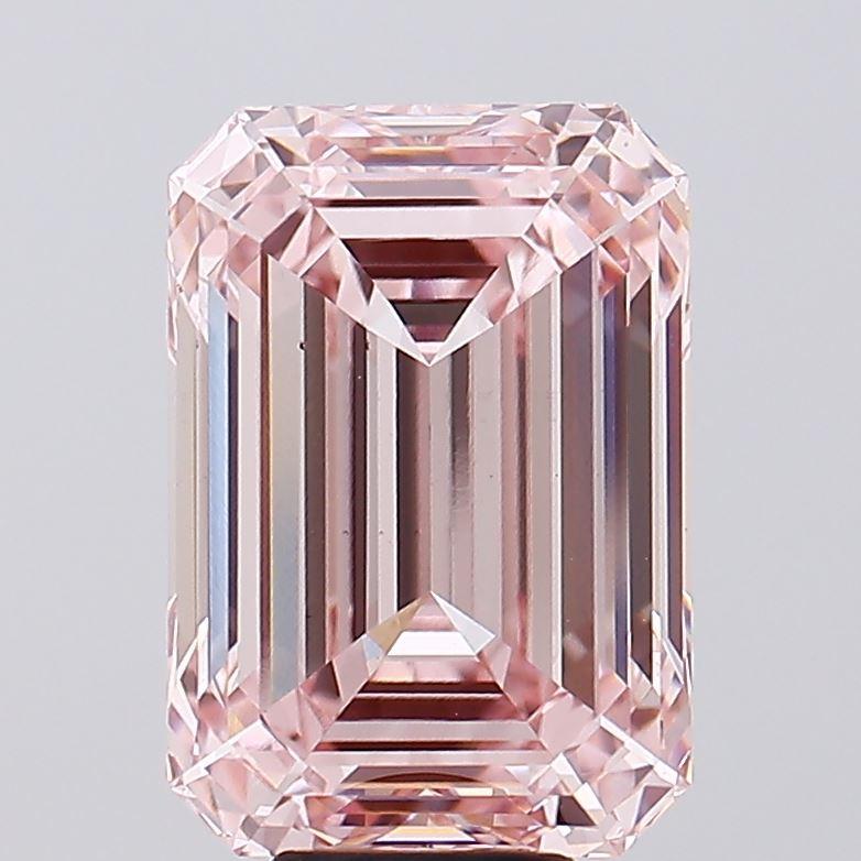 10.03 Ct. Fancy Intense Pink Emerald Lab Grown Diamond