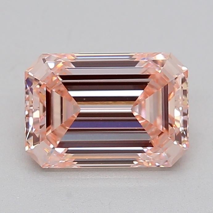 1.53 Ct. Fancy Intense  Pink Emerald Lab Grown Diamond