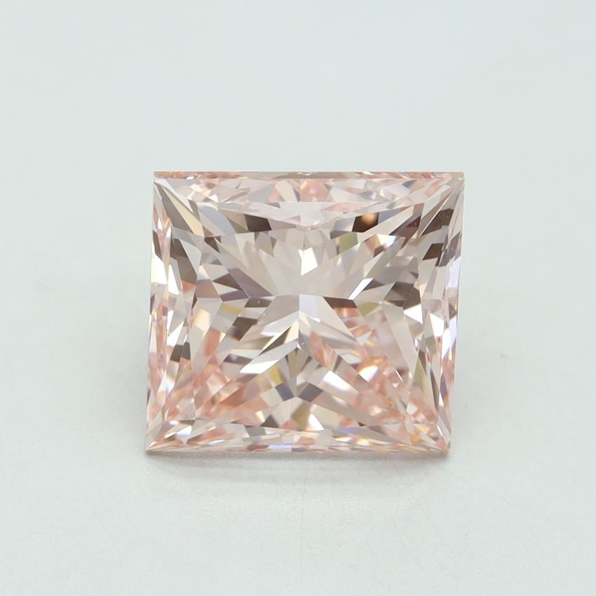 5.01 Ct. Fancy Intense Pink Princess Lab Grown Diamond