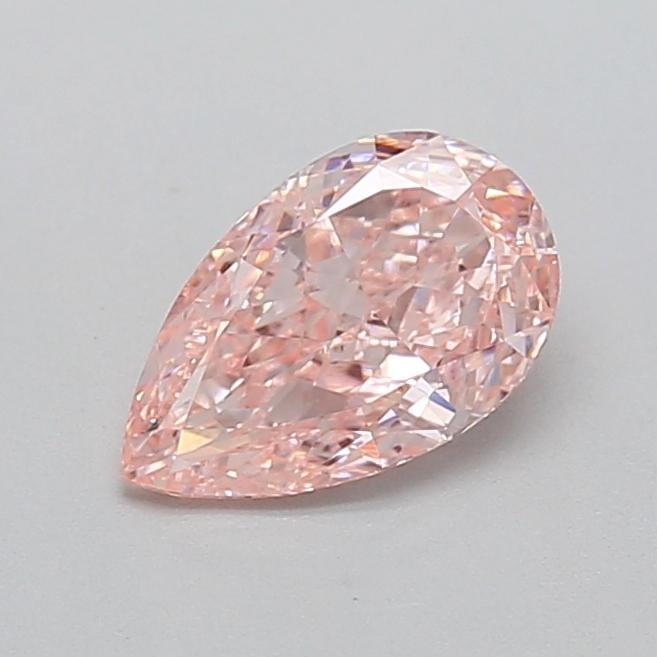 1.02 Ct. Fancy Vivid  Pink Pear Lab Grown Diamond