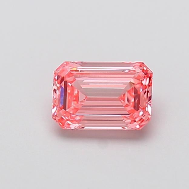 1.02 Ct. Fancy Vivid  Pink Emerald Lab Grown Diamond