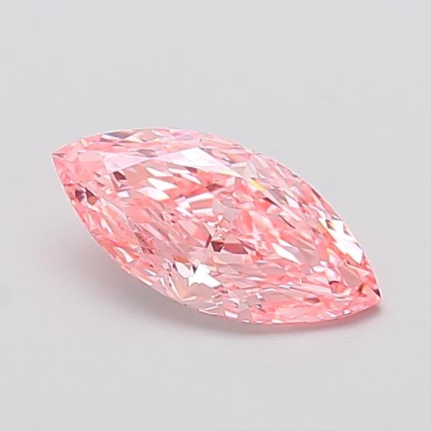 1.16 Ct. Fancy Vivid  Pink Marquise Lab Grown Diamond