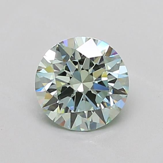 1.02 Ct. Fancy Green Round Lab Grown Diamond