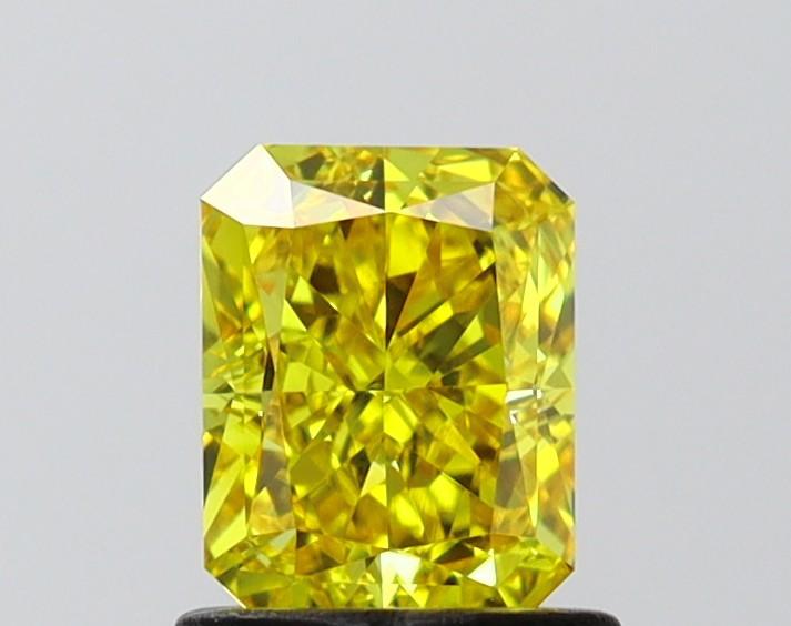 1.12 Ct. Fancy Vivid Yellow Radiant Lab Grown Diamond