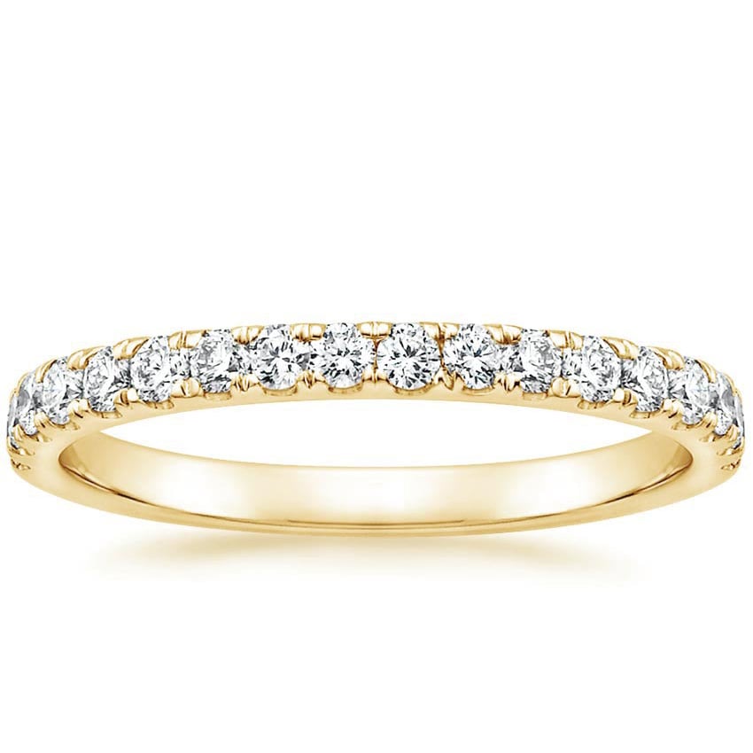 Rose gold diamond engagement ring with surprise diamond details