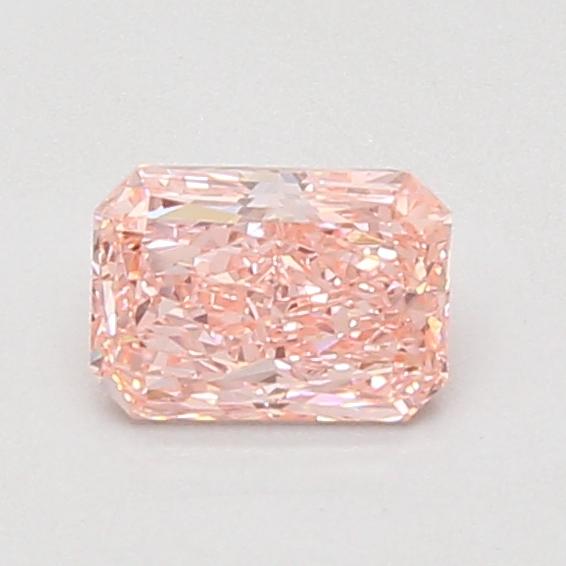 0.76 Ct. Fancy Vivid Pink Radiant Lab Grown Diamond