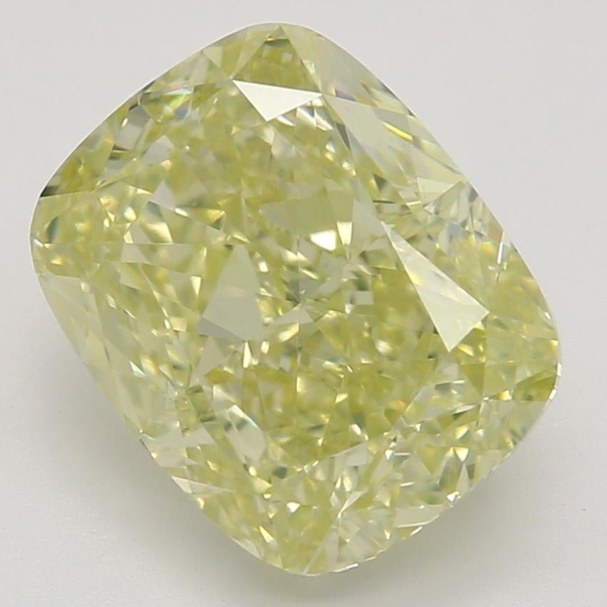 2.02 Ct. Fancy Yellow Cushion Diamond