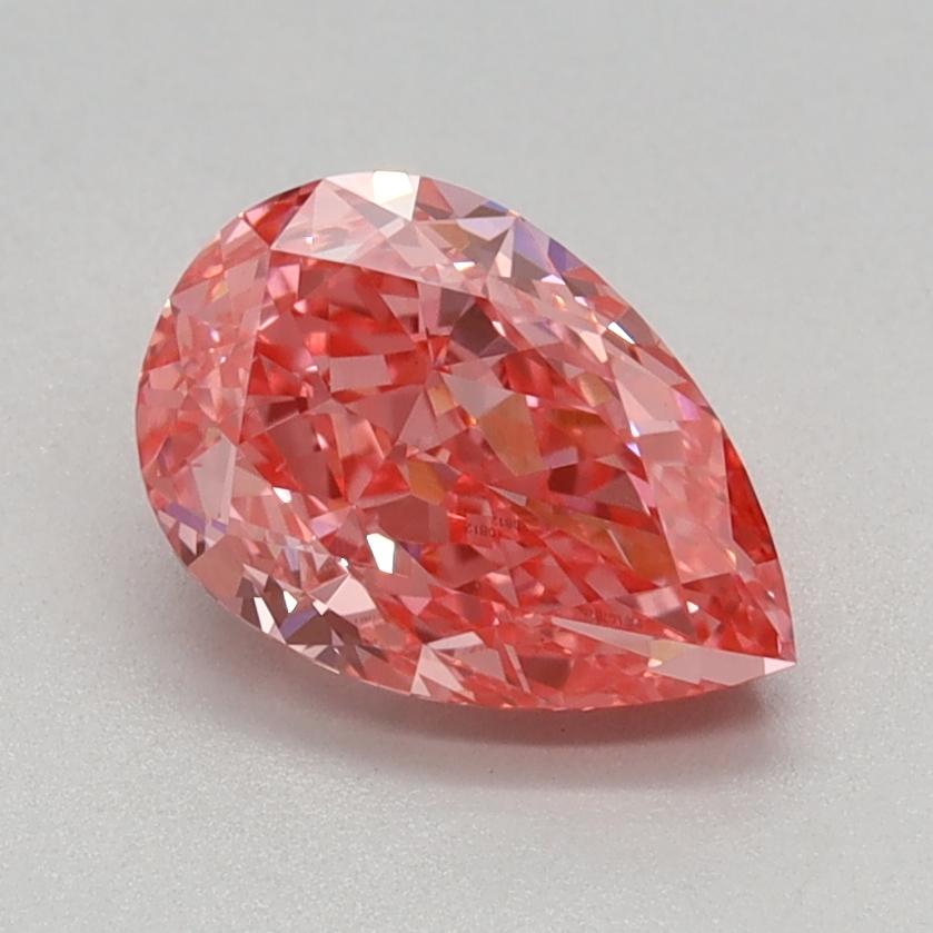 1.05 Ct. Fancy Vivid Pink Pear Lab Grown Diamond