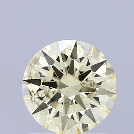 1.01 Ct. Fancy Light Yellow Round Lab Grown Diamond