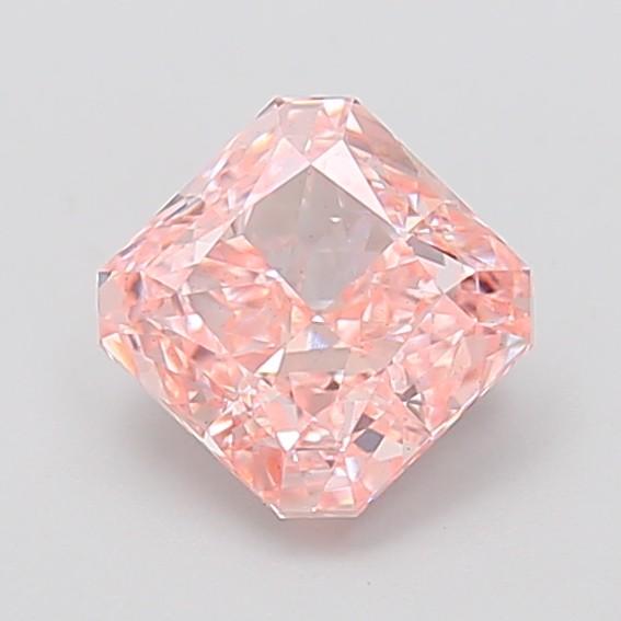 1.90 Ct. Fancy Intense Pink Radiant Lab Grown Diamond