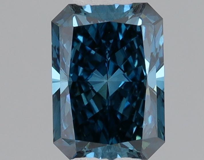 0.55 Ct. Fancy Deep Blue Radiant Lab Grown Diamond