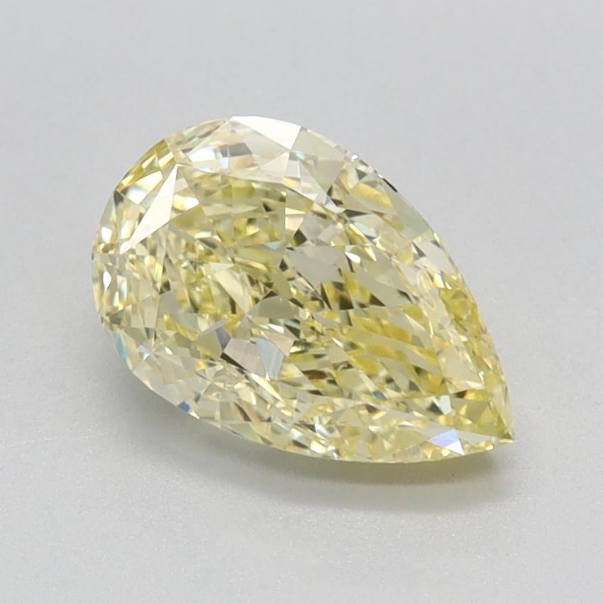 1.35 Ct. Fancy Intense Yellow Pear Lab Grown Diamond