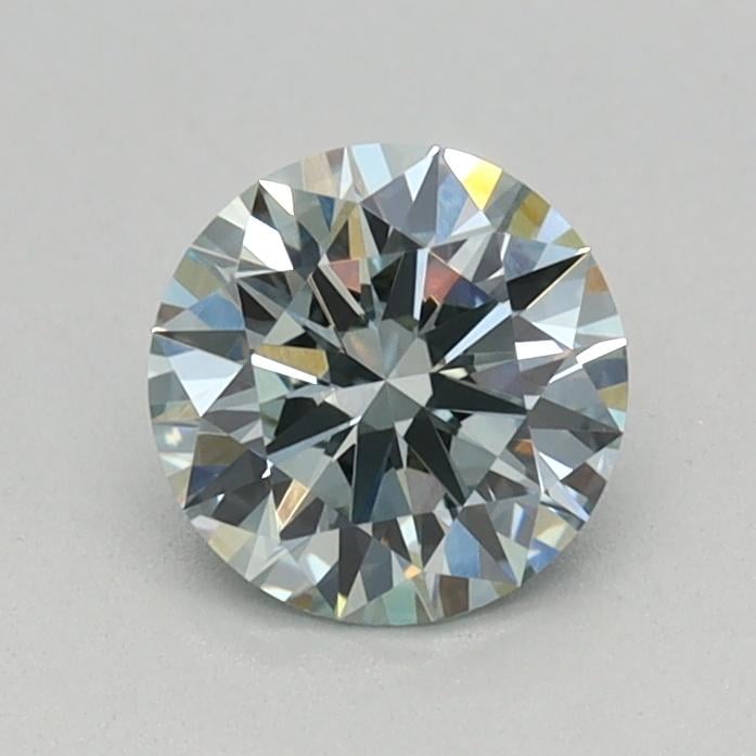 0.52 Ct. Fancy Intense Green Round Lab Grown Diamond