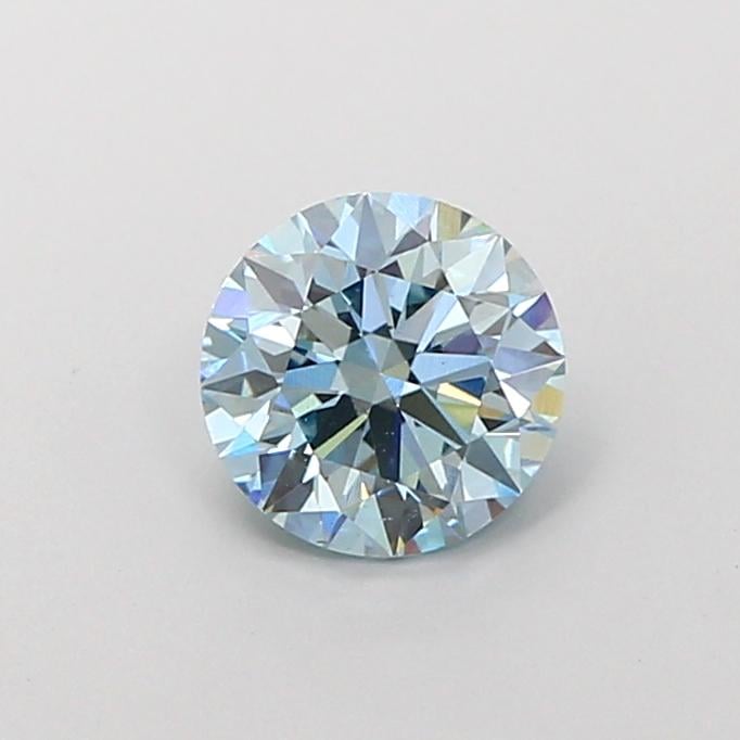 1.10 Ct. Fancy Intense  Blue Round Lab Grown Diamond