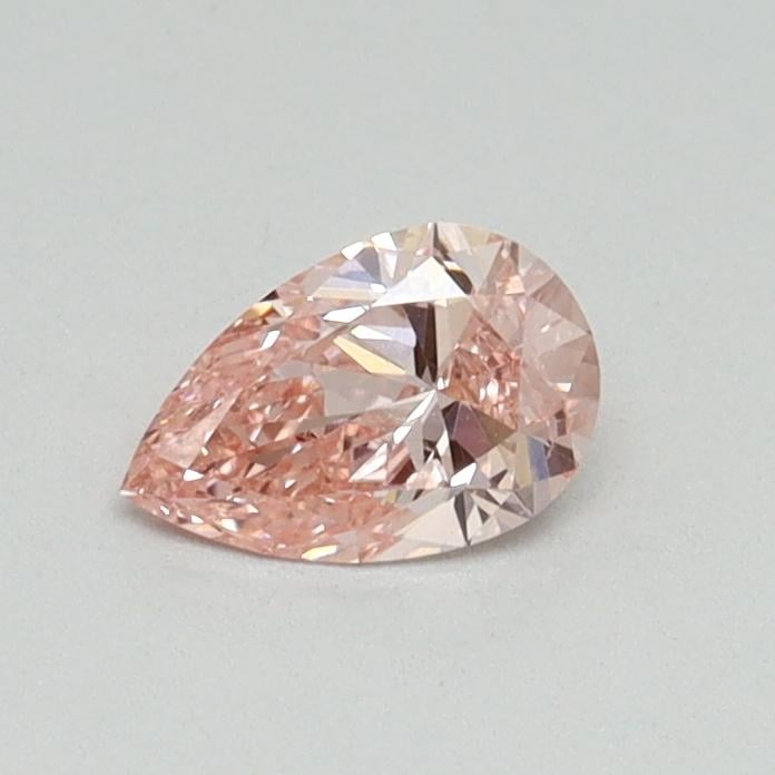 0.32 Ct. Fancy Vivid Pink Pear Lab Grown Diamond