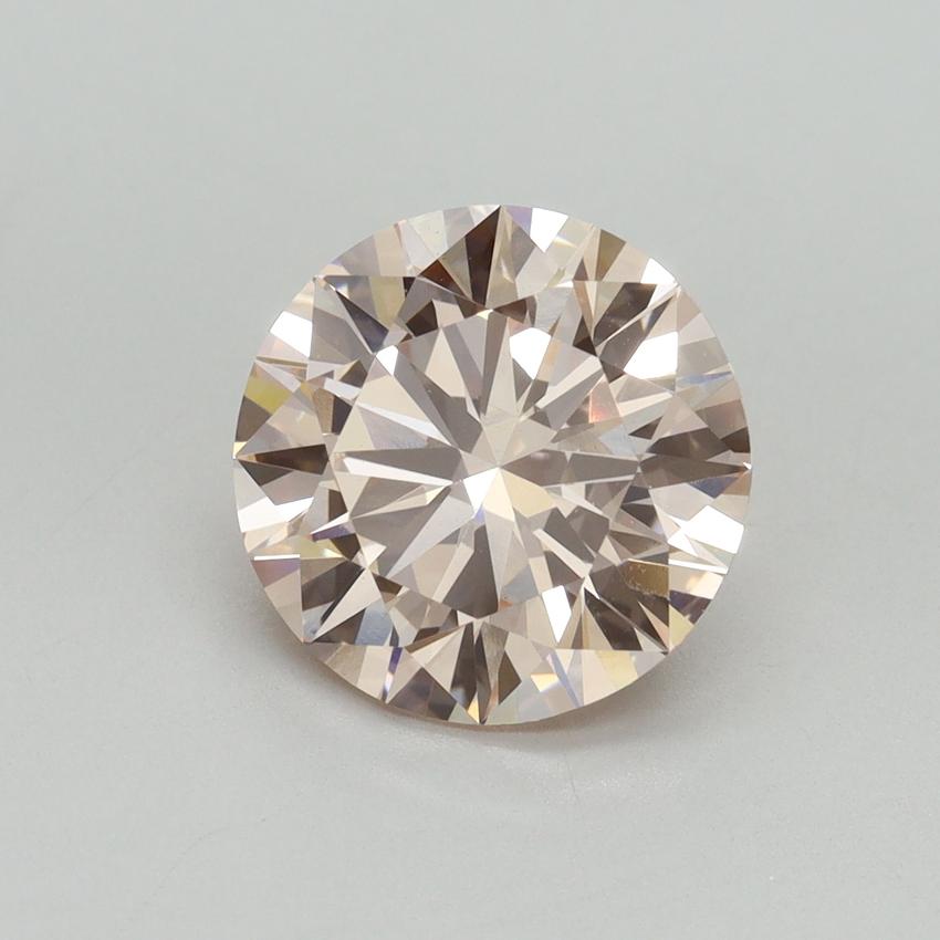 3.02 Ct. Fancy Intense Pink Round Lab Grown Diamond