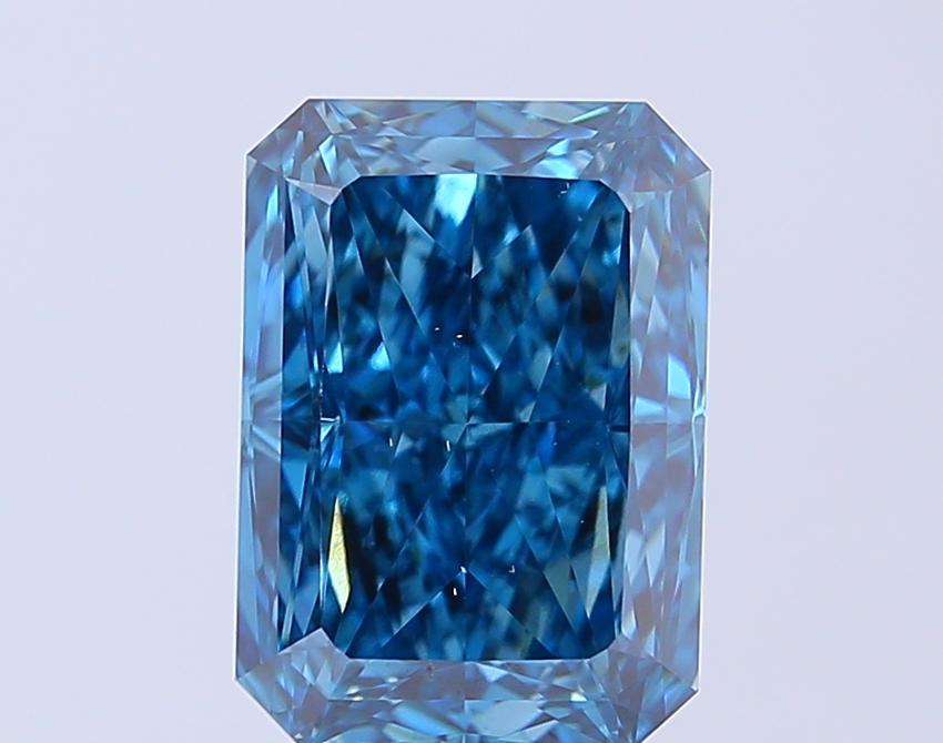 5.02 Ct. Fancy Blue Radiant Lab Grown Diamond