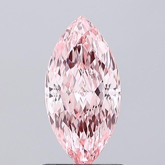 1.06 Ct. Fancy Vivid Pink Marquise Lab Grown Diamond