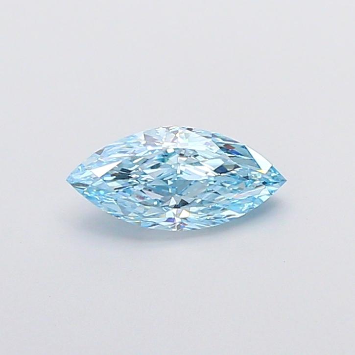 1.31 Ct. Fancy Vivid  Blue Marquise Lab Grown Diamond