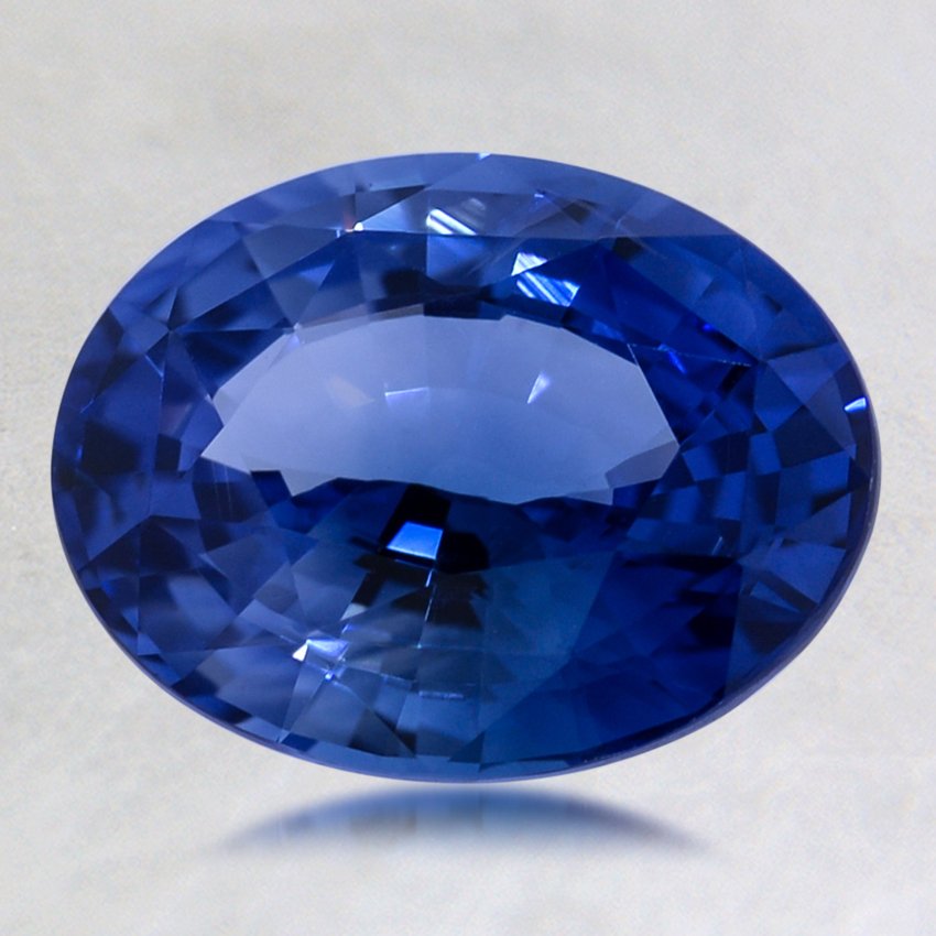 9x7mm Premium Blue Oval Sapphire