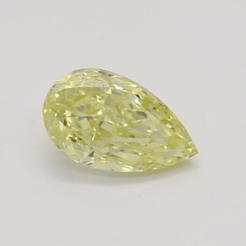 0.25 Ct. Fancy Intense Yellow Pear Diamond