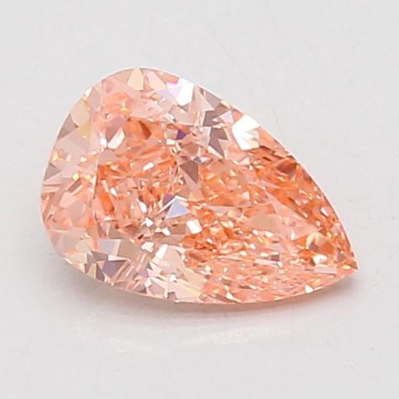 1.07 Ct. Fancy Vivid Pink Pear Lab Grown Diamond