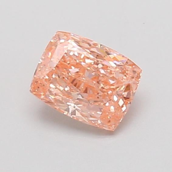 0.70 Ct. Fancy Vivid Pink Cushion Lab Grown Diamond