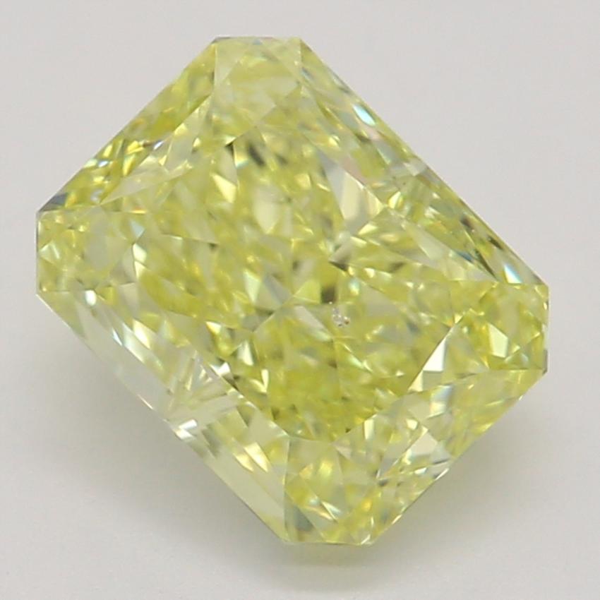 1.02 Ct. Fancy Intense Yellow Radiant Diamond