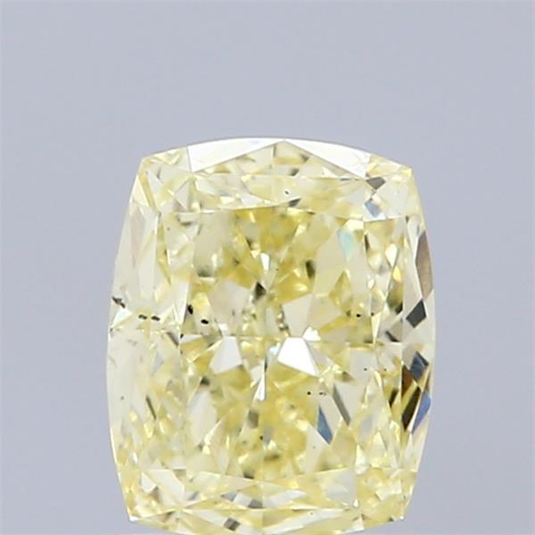 1.59 Ct. Fancy  Yellow Cushion Lab Grown Diamond