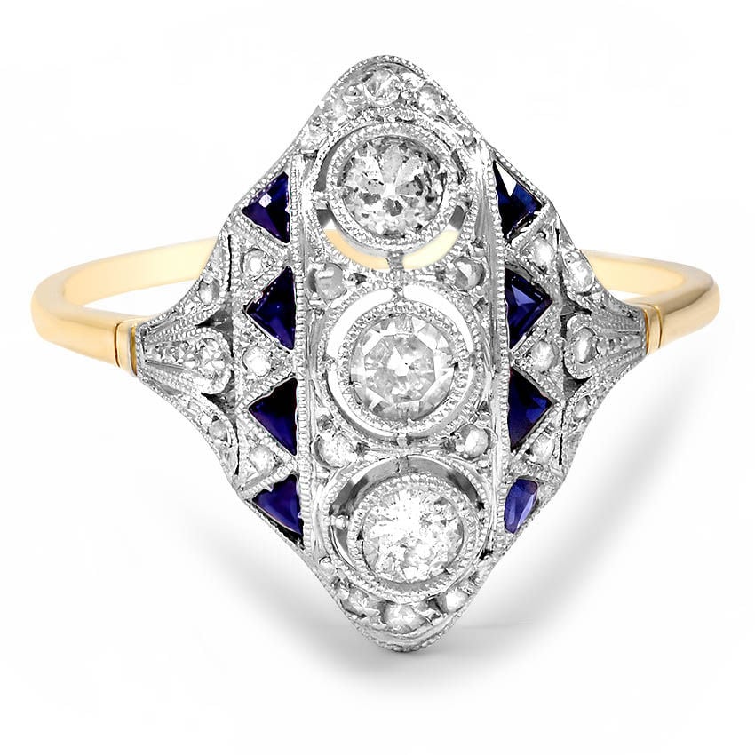Art Deco Diamond Vintage Ring