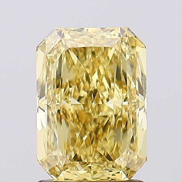 1.44 Ct. Fancy Intense Yellow Radiant Lab Grown Diamond