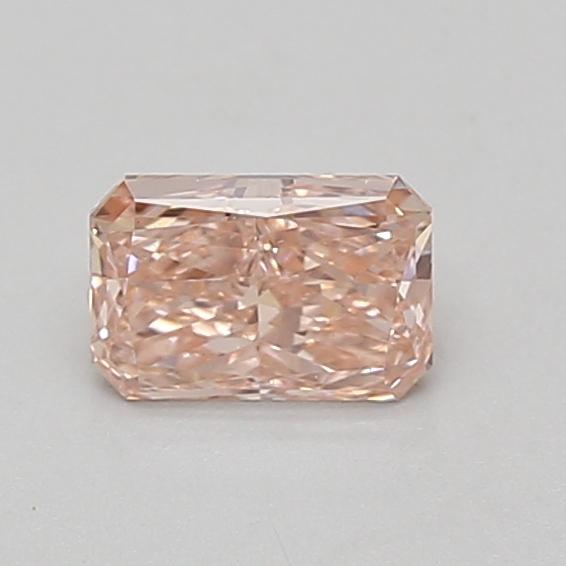 0.58 Ct. Fancy Vivid Pink Radiant Lab Grown Diamond