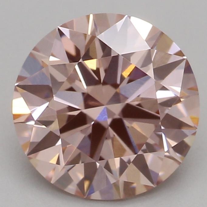 1.24 Ct. Fancy Intense Pink Round Lab Grown Diamond