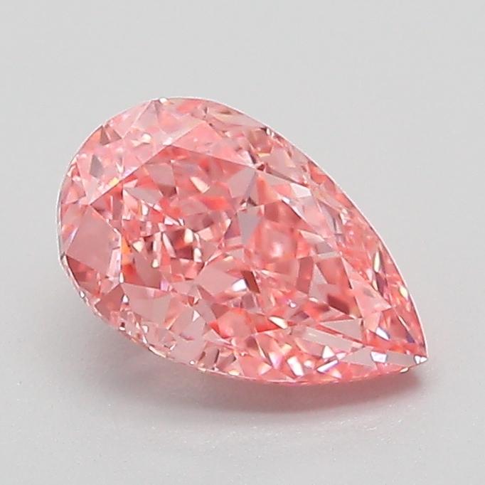 1.08 Ct. Fancy Vivid Pink Pear Lab Grown Diamond