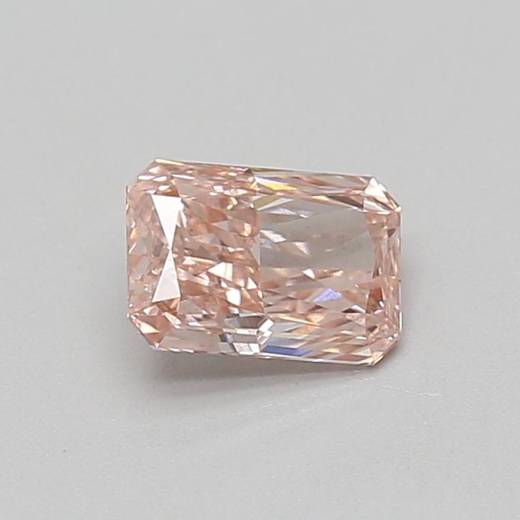 0.89 Ct. Fancy Vivid Pink Radiant Lab Grown Diamond