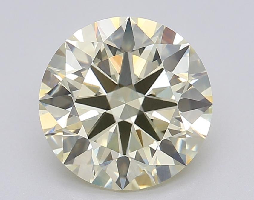 2.04 Ct. Fancy Light Yellow Round Lab Grown Diamond