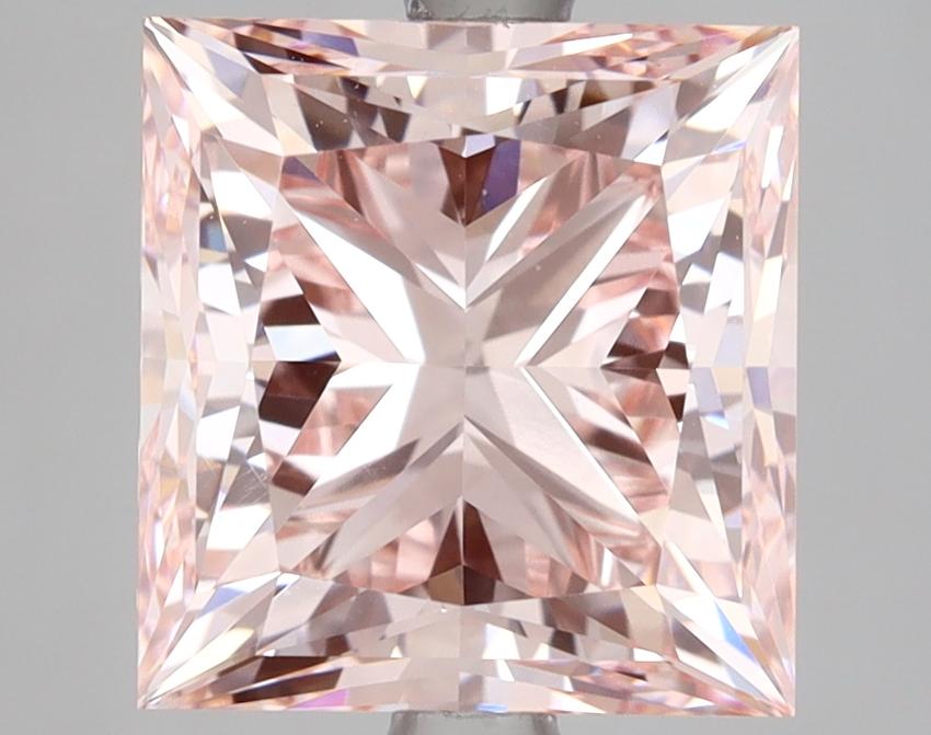 5.07 Ct. Fancy Intense Pink Princess Lab Grown Diamond