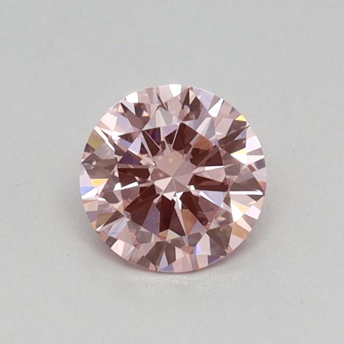 0.31 Ct. Fancy Intense Pink Round Lab Grown Diamond