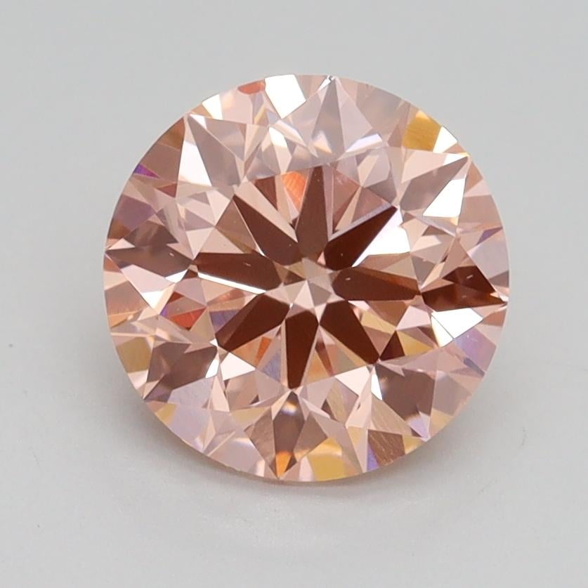 1.80 Ct. Fancy Intense Pink Round Lab Grown Diamond